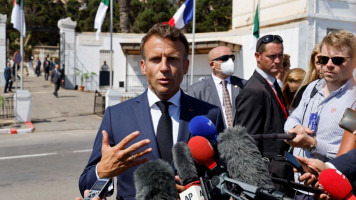 Macron in Algeria 