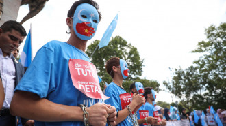 Uyghur protest 