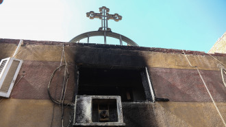 Egypt church fire