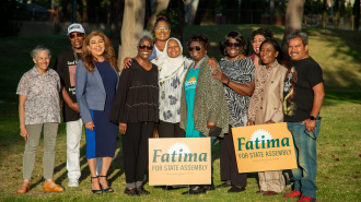 Fatima Iqbal-Zubair is trying to unseat an incumbent Democrat with grassroots support. [Photo courtesy of Fatima Iqbal-Zubair]