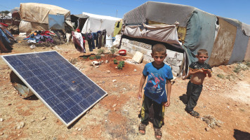 Syria solar panels 