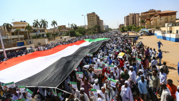 Sudan protesters 