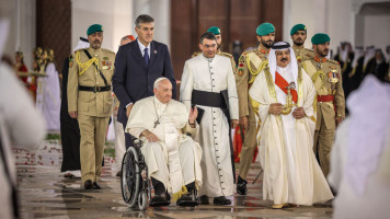 Pope Francis's trip to Bahrain is aimed at fostering links with the Muslim world [Getty]