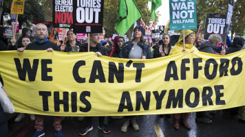 UK cost of living protests