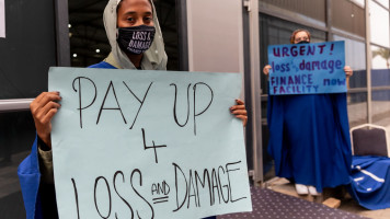 COP27 climate change activists 