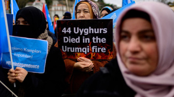 Uyghur fire 