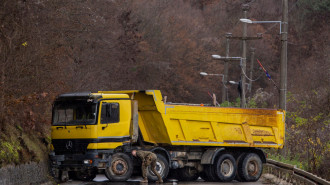 Trucks on the roads 