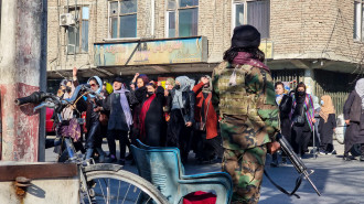 Afghan women protest