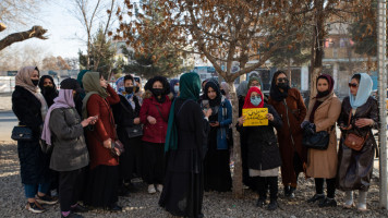 Afghan women streets 