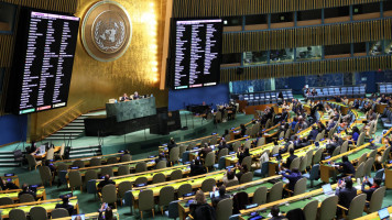 90 countries voted for the resolution marking Nakba Day [Getty]