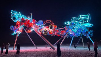 Light art festival Noor Riyadh turns city into gallery without walls