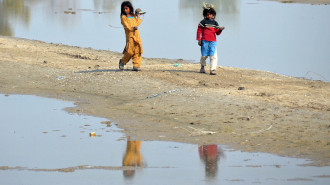 Pakistan floods children