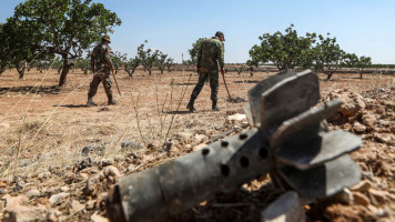 Syria unexploded landmines 