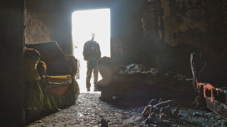 Settler-burned Palestinian home north of Ramallah / Qassam Muaddi