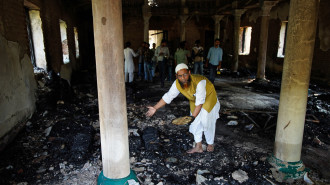 Hindutva mob incinerates 110 year mosque and Indian Muslim history