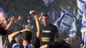 Protests broke out in Israel as the Knesset approved the judicial overhaul [Getty[