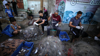 Israeli blockade sinks Gaza's fishermen into net of poverty