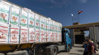 20 trucks of aid were allowed through the Rafah border crossing on Saturday [Getty]