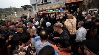 Palestinians held funerals for the victims of Israel's raids [Getty]