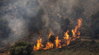 Fires have started in both Lebanon and Israel as a result of recent fighting [Getty]