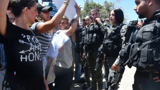  demonstration in Al-Makhrour