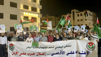 Jordanians have protested in support of Gaza throughout the war [Getty]