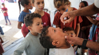 Gaza polio drive