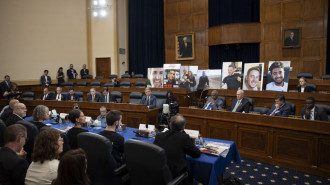 U.S. House of Representatives Foreign Affairs Committee in Washington D.C, USA on July 23, 2024. (Photo by Mostafa Bassim/Anadolu via Getty Images)