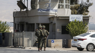 Israeli forces investigate at the site after a truck driver opened fire at King Hussein (Allenby) Bridge crossing between Jordan and the West Bank on September 08, 2024, near Jerico.