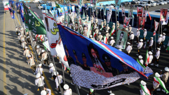 A military parade in Iran