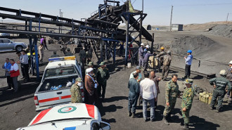 Teams conduct rescue operation a methane gas explosion in a coal mine in the Tabas district of South Khorasan, Iran, killed more than 50 on September 22, 2024. (Photo by Iranian Red Crescent Society/Anadolu via Getty Images)