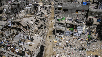 After a year of Israeli bombing, Jabalia was already in ruins before the latest Israeli strikes