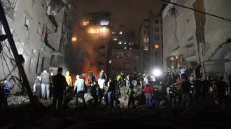 Search and rescue works underway in Beirut's Nowayri neighborhood af