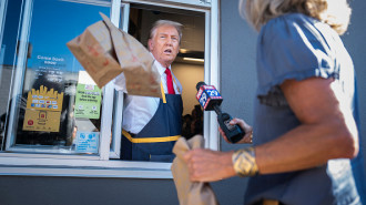 Trump McDonald's [Getty]