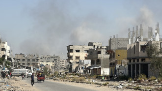 Residents of Beit Lahia and Jabalia in the northern Gaza Strip has been under heavy Israeli bombardment (Photo by Hamza Z. H. Qraiqea/Anadolu via Getty Images)