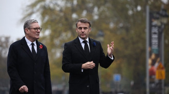 Starmer and Macron meet in France to discuss support for Ukraine in the war against Russia [Getty]