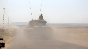 Syria fighting, tank