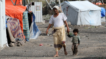 Yemen displacement -- getty