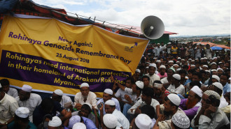 Rohingya protest