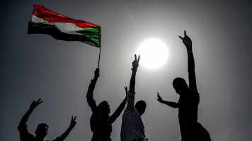 sudan flag - afp