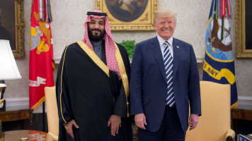 trump bin salman getty