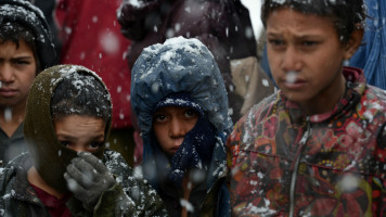 Qambar refugee camp [AFP]