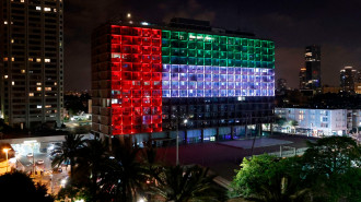 uae israel tel aviv afp