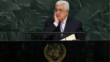 Abbas addresses UN assembly in New York City