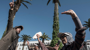 Morocco protests - Anadolu