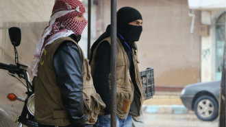 YPG fighters in the Kurdish-majority town of Afrin