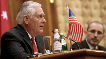 Rex Tillerson Jordan - AP