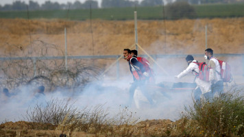 Gaza medics - Getty