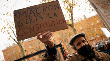 Protests against Islamophobia in France [Getty Images]