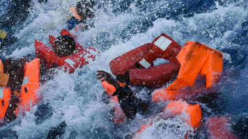 Mediterranean graveyard refugees afp